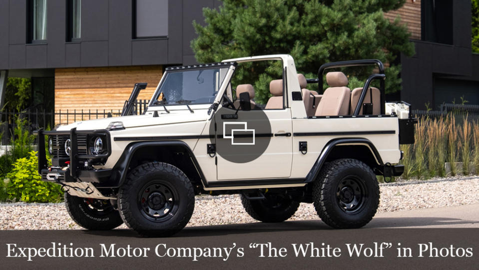 "The White Wolf," a 1990 Mercedes-Benz 250GD restomod from Expedition Motor Company.