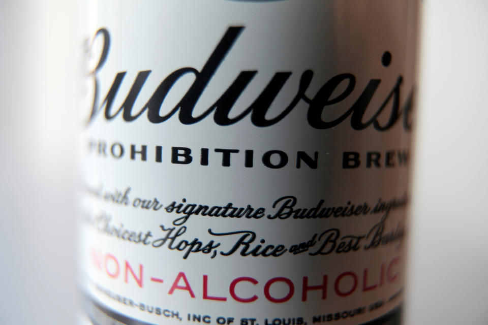 A can of Budweiser Prohibition Brew, a non-alcoholic beer, is seen in Toronto, Ontario, Canada June 23, 2016. Picture taken June 23, 2016. (Chris Helgren/Reuters)