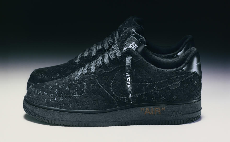 Louis Vuitton x Nike Air Force 1 Low 'Black'