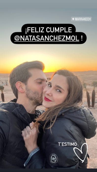 Natalia Sánchez y Marc Clotet