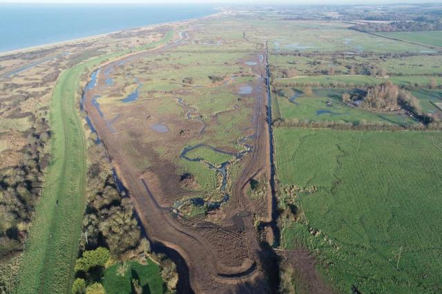 An aerial view of Wild Ken Hill, which looks set to be given the go-ahead for a visitor centre, glamping site and car park <i>(Image: Wild Ken Hill)</i>