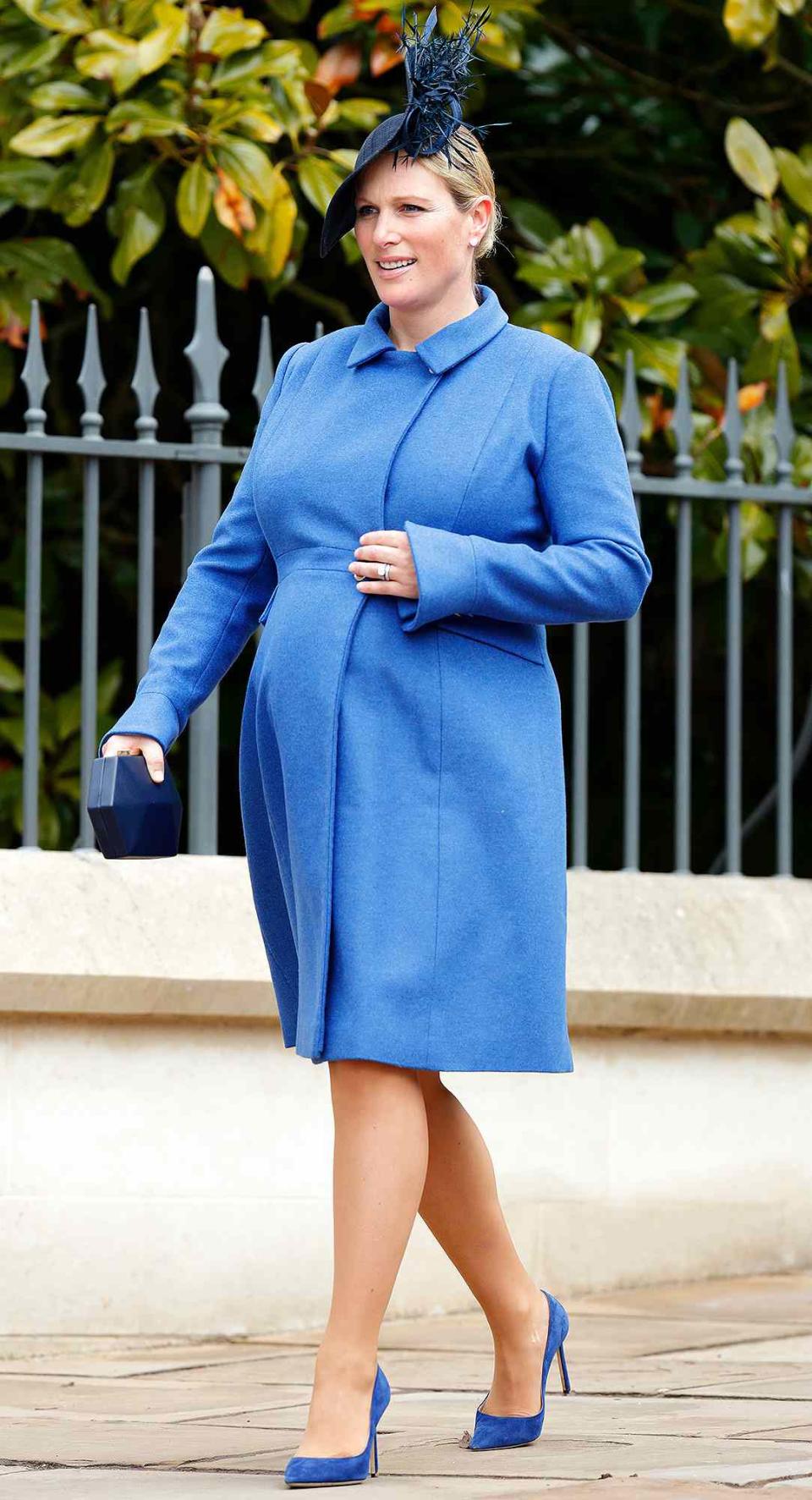 <p>Kate wasn't the only pregnant royal in attendance that year — Princess Anne's daughter, Zara Tindall, showed off her baby bump before welcoming daughter Lena.</p>