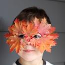 <p>Celebrate the season by crafting this mask made from real, fallen leaves. </p><p><strong>Get the tutorial at <a href="http://www.smallfriendly.com/small-friendly/2013/11/diy-leaf-mask.html" rel="nofollow noopener" target="_blank" data-ylk="slk:Small and Friendly;elm:context_link;itc:0;sec:content-canvas" class="link ">Small and Friendly</a>.</strong></p>