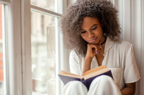 <span class="caption">A sensitivity read can help authors feel confident.</span> <span class="attribution"><a class="link " href="https://www.shutterstock.com/image-photo/pretty-african-american-girl-reading-book-682208722" rel="nofollow noopener" target="_blank" data-ylk="slk:Andrii Kobryn/Shutterstock;elm:context_link;itc:0;sec:content-canvas">Andrii Kobryn/Shutterstock</a></span>