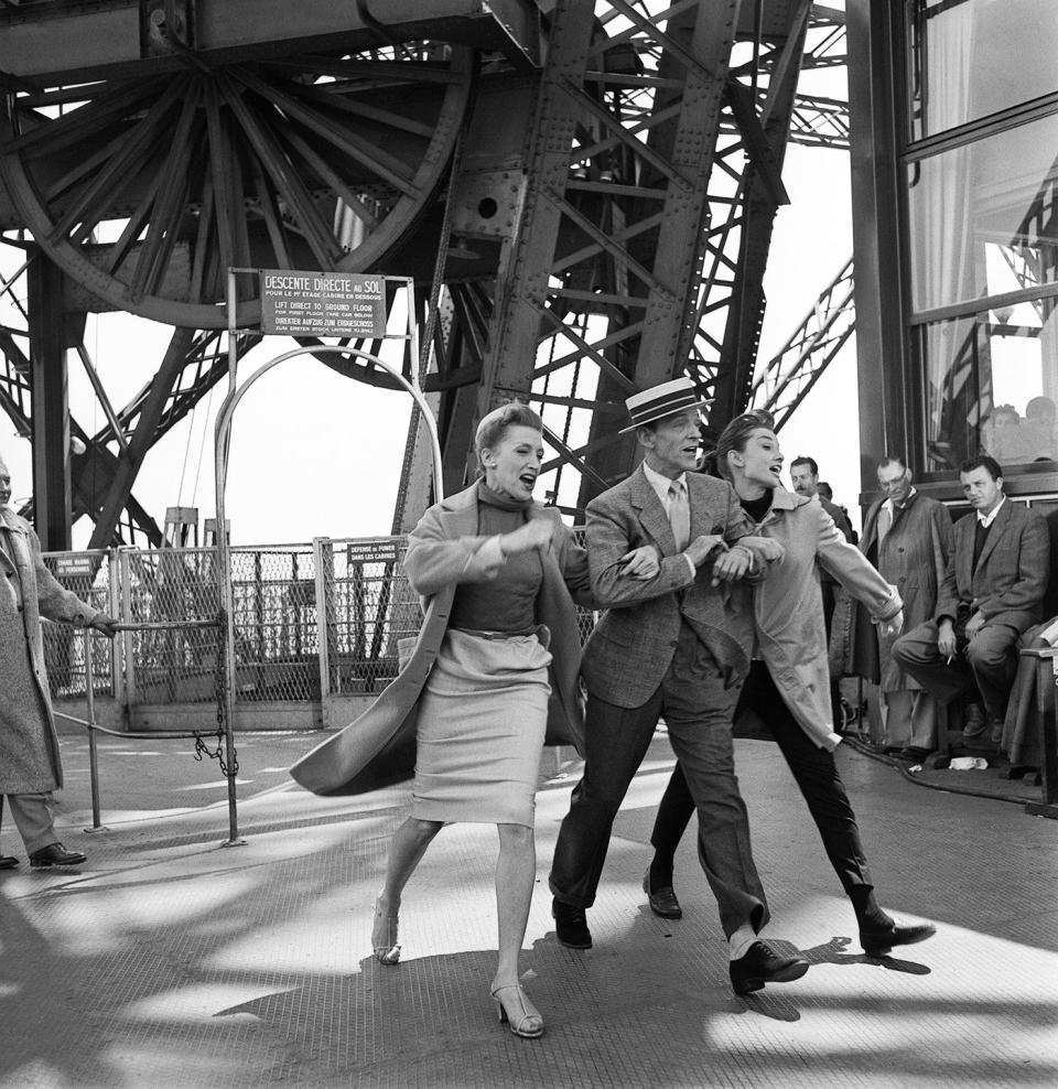 Audrey Hepburn and Fred Astaire, 1956