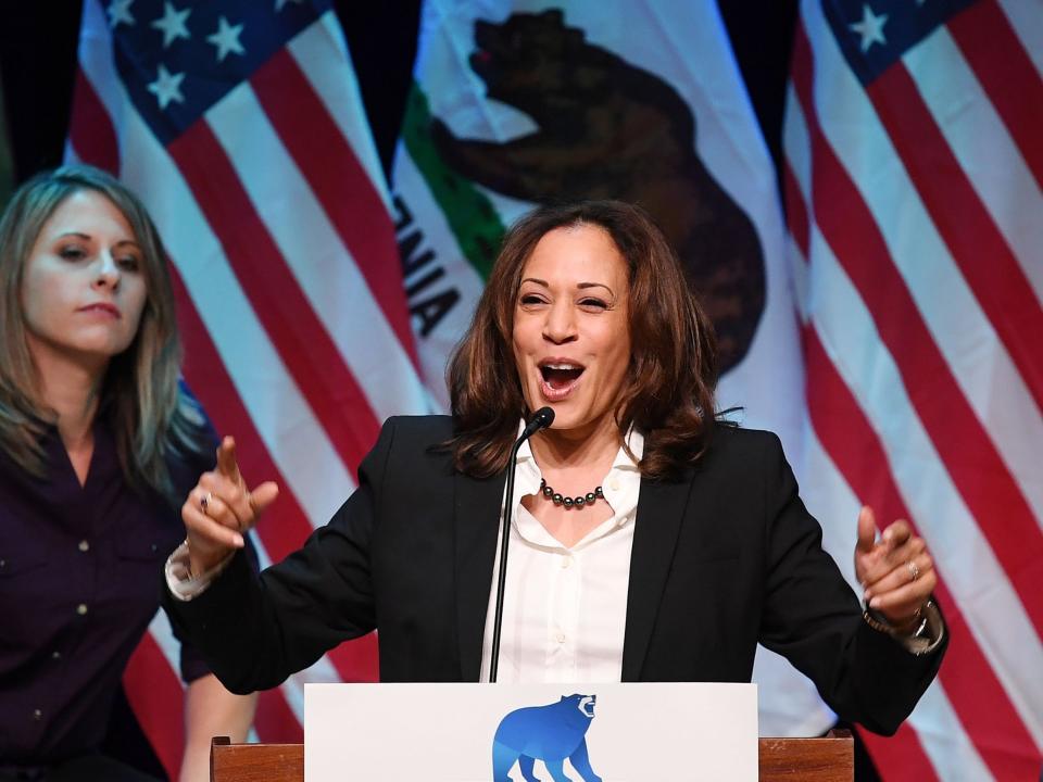 2020 election: Kamala Harris and Beto O’Rourke jump in new poll, but Joe Biden and Bernie Sanders tie as frontrunners