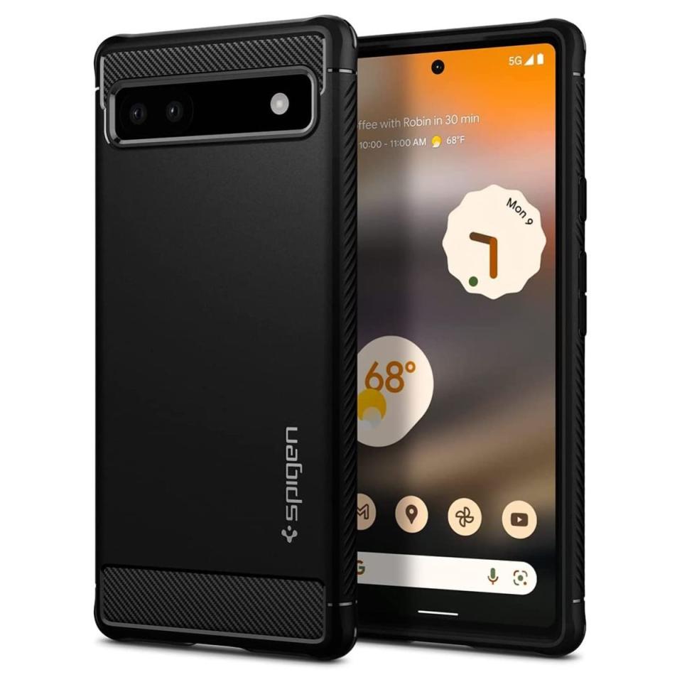 3) Rugged Armor Case for Pixel 6a