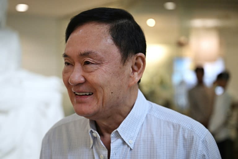 L'ancien Premier ministre thaïlandais Thaksin Shinawatra, le 5 juin 2024 à Bangkok (Lillian SUWANRUMPHA)