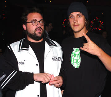 Kevin Smith and Jason Mewes at the Hollywood premiere of Dreamworks' Surviving Christmas