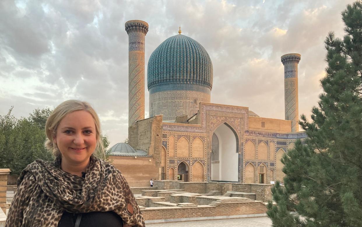 Laura in Bukhara