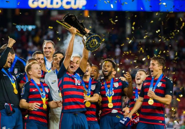 US Soccer USMNT Wear Special Jerseys for their Gold Cup Final Win –  SportsLogos.Net News