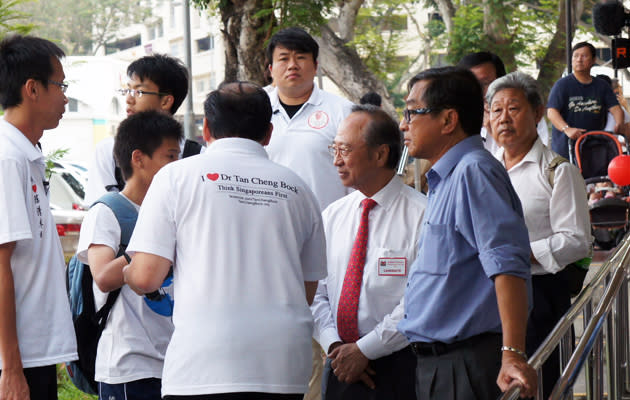 Tan Cheng Bock at Kovan