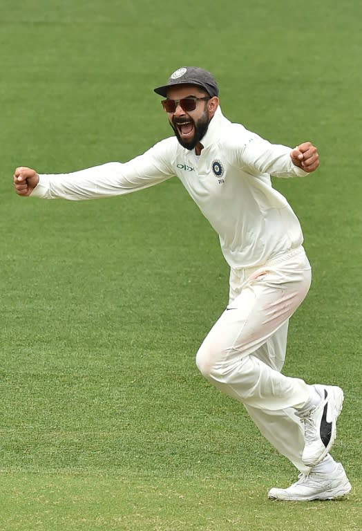 Captain Virat Kohli steered India to their first Test win in Australia for 10 years