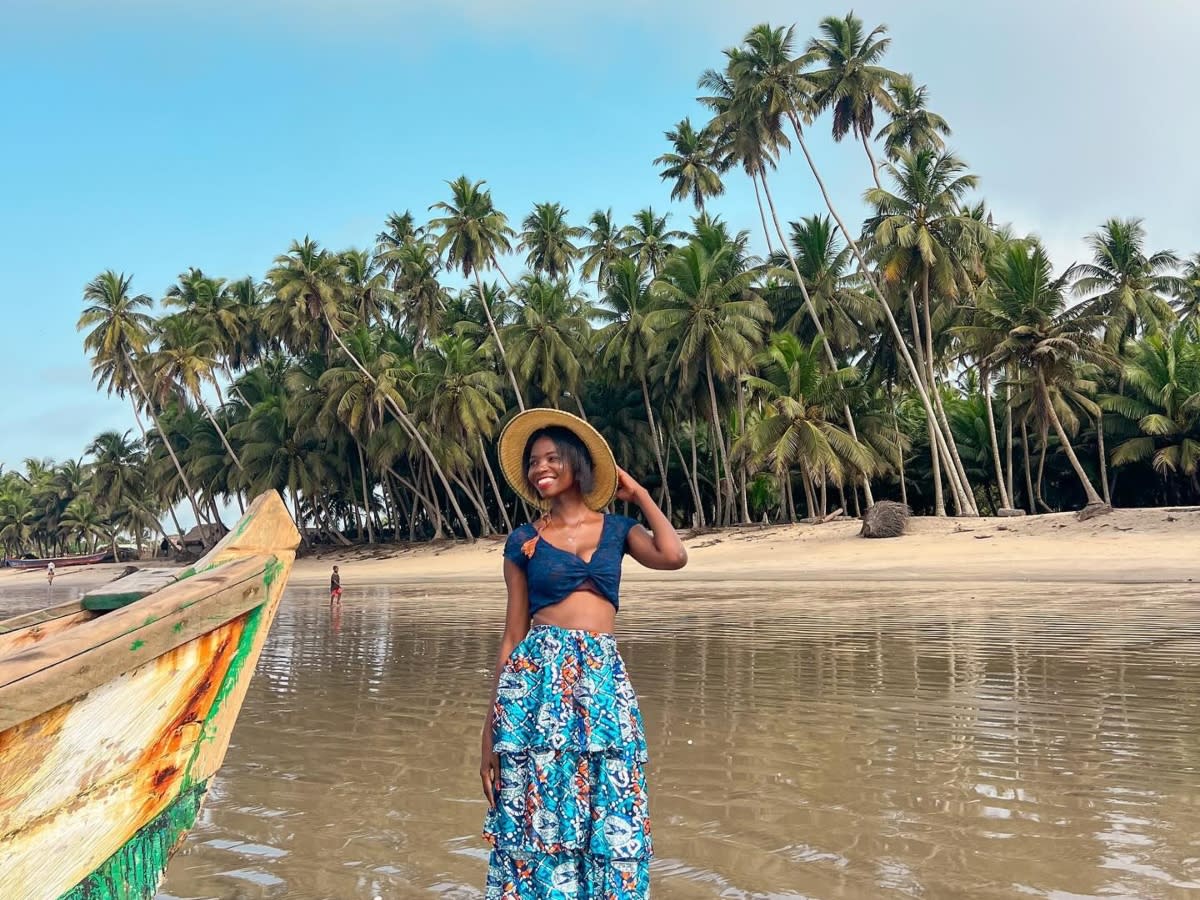 Akosua Shirley in Ghana