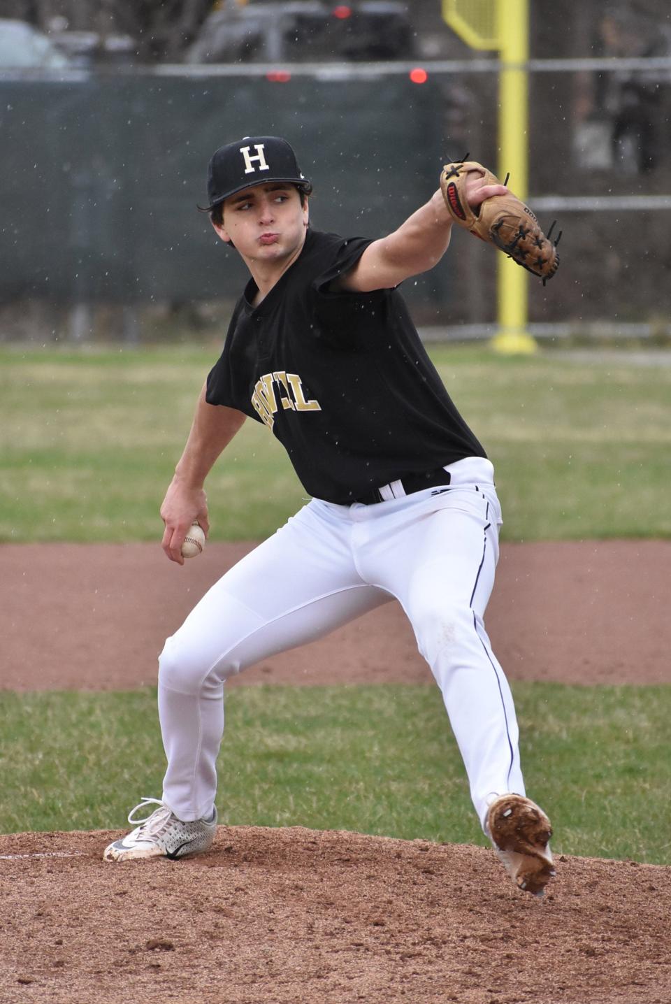 Justin Militello and his Howell baseball teammates will travel to Brighton Wednesday for a doubleheader.