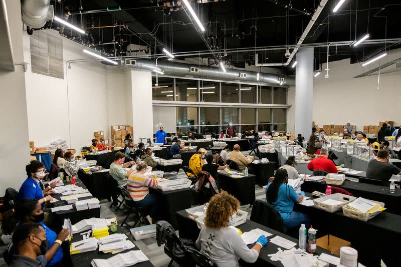 FILE PHOTO: Voting in Georgia