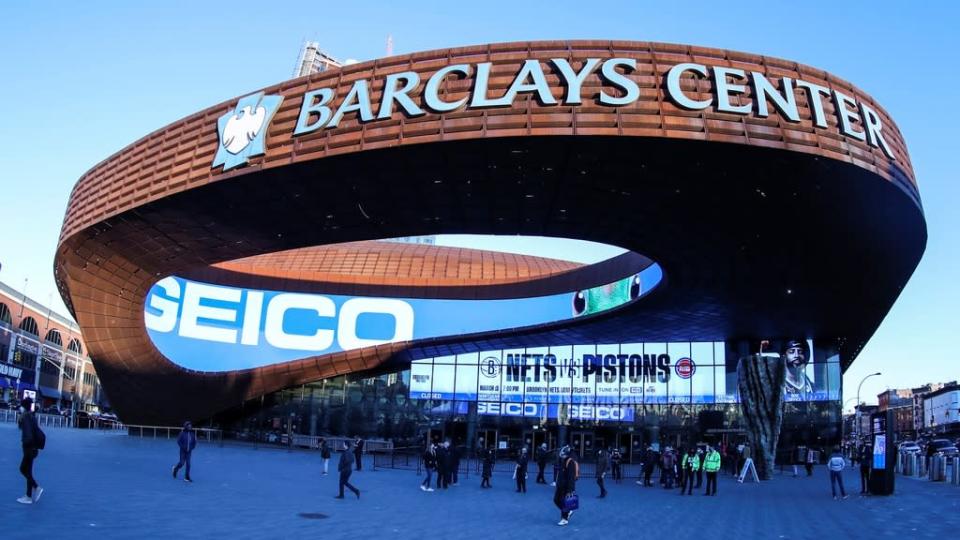 Barclays Center outside