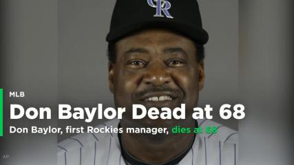 Don Baylor, first Rockies manager and 1979 AL MVP, dies at 68