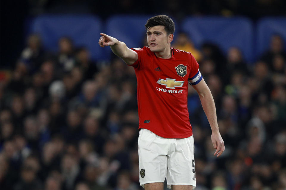 Don't bet against Harry Maguire and Manchester United beating Bournemouth on Saturday. (AP)