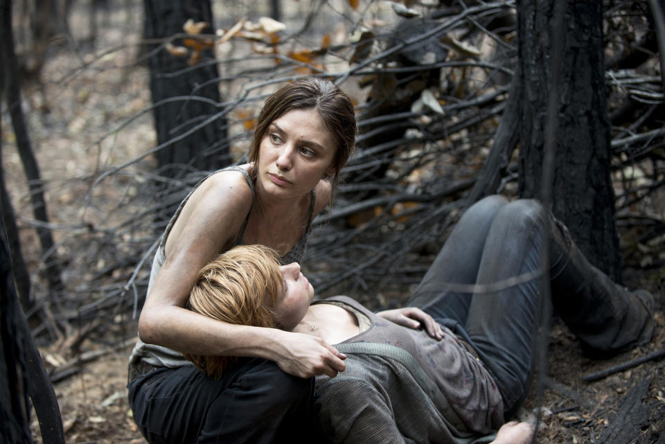 Christine Evangelista as Sherry in AMC’s <i>The Walking Dead</i>. (Photo: Gene Page/AMC)