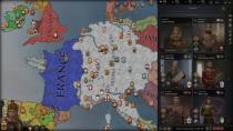 Paradox setzt seine anspruchsvolle Strategie-Reihe "Crusader Kings" fort: Ab dem 1. September gründesn Bildschirm-Bürokraten eine mittelalterliche Großdynastie, schmieden Intrigen und kommandieren ihre Einheiten über die Europa-Karte. Obwohl Paradox den Taktik-Titel visuell aufpoliert hat, ist auch "Crusader Kings 3" ein klarer Fall für Taktik-Traditionalisten, die den Charme einer Excel-Tabelle zu schätzen wissen. Abonnenten von des Xbox Game Pass für PC (Beta) spielen kostenlos. (Bild: Paradox Int.)