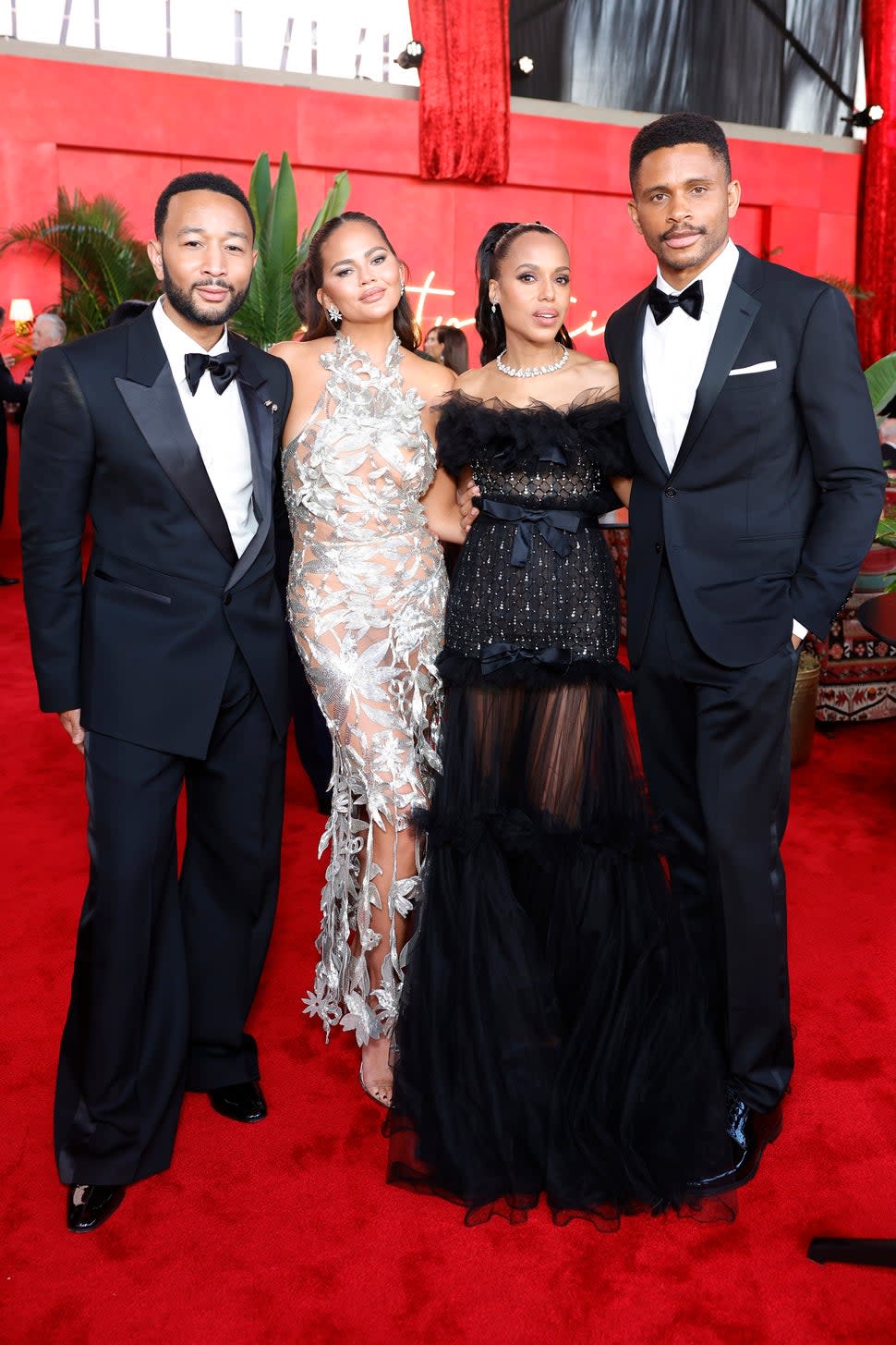 John Legend, Chrissy Teigen, Kerry Washington