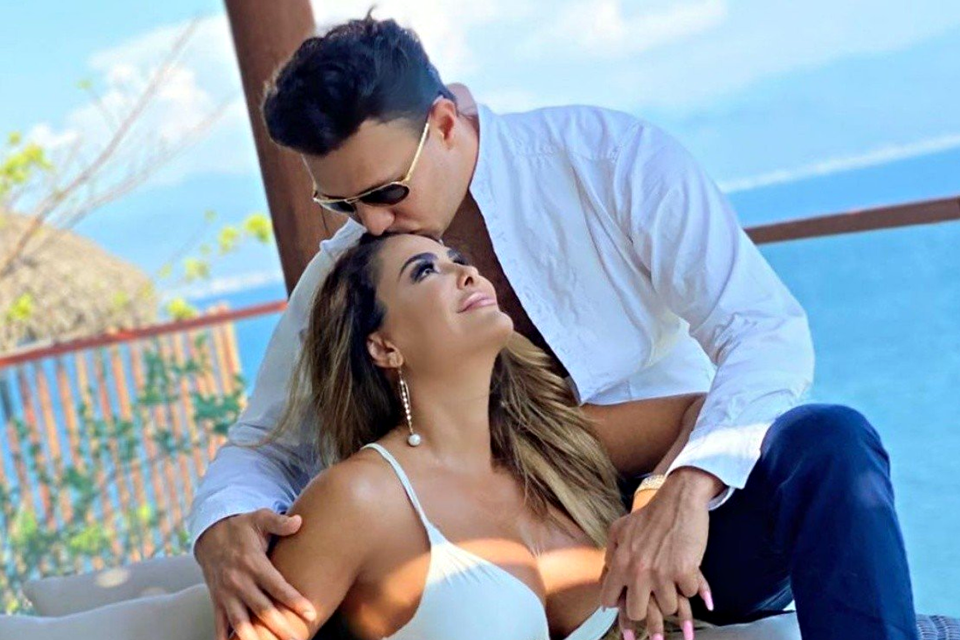 Ninel Conde con Larry Ramos / Cortesía