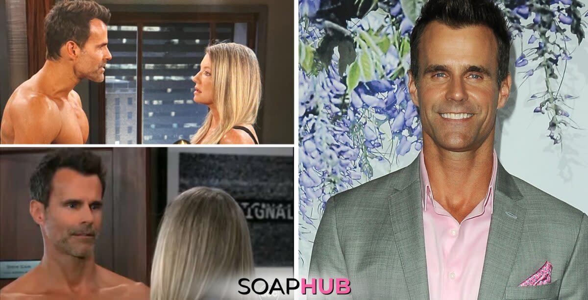 GH's Cameron Mathison reacts to Drew and Nina's hate sex session.