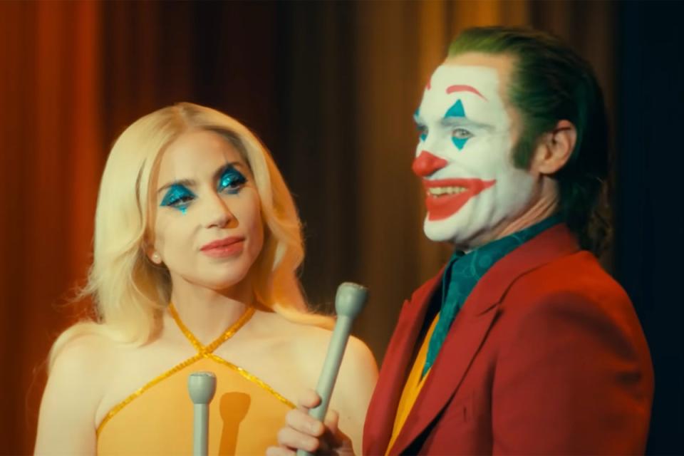 Lady Gaga and Joaquin Phoenix in ‘Joker: Folie à Deux’ (Warner Bros)