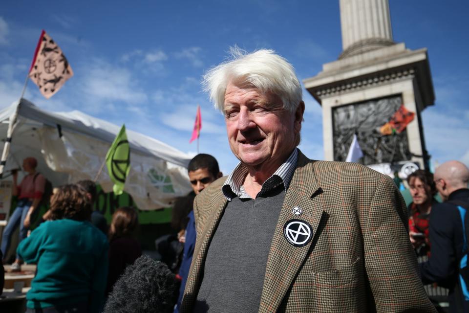 Stanley Johnson, father of Prime Minister Boris Johnson (PA)