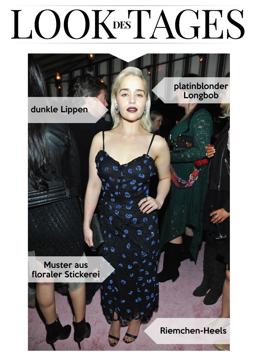 Emilia Clarke feierte im Chateau Marmont in Los Angeles. (Bild: Getty Images)