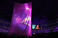 <p>Justin Timberlake performs during the Pepsi Super Bowl LII Halftime Show at U.S. Bank Stadium on February 4, 2018 in Minneapolis, Minnesota. </p>