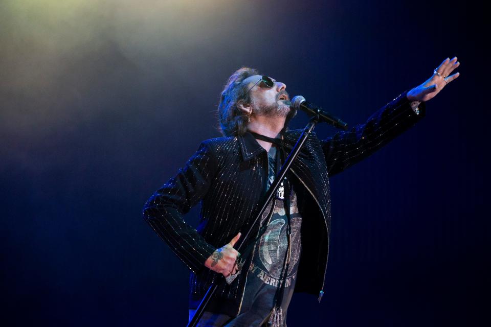 Chris Robinson performs with The Black Crowes during Mempho Music Festival in Memphis, Tenn., on Friday, September 29, 2023.