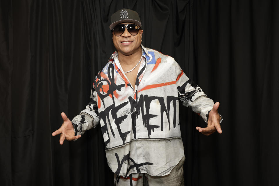 LL Cool J poses for a picture at   