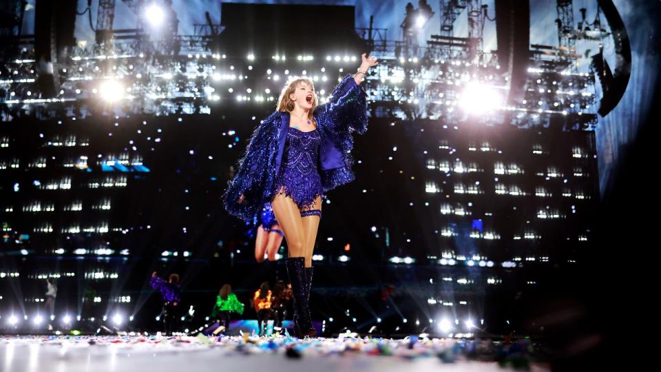 Taylor Swift performs onstage during 