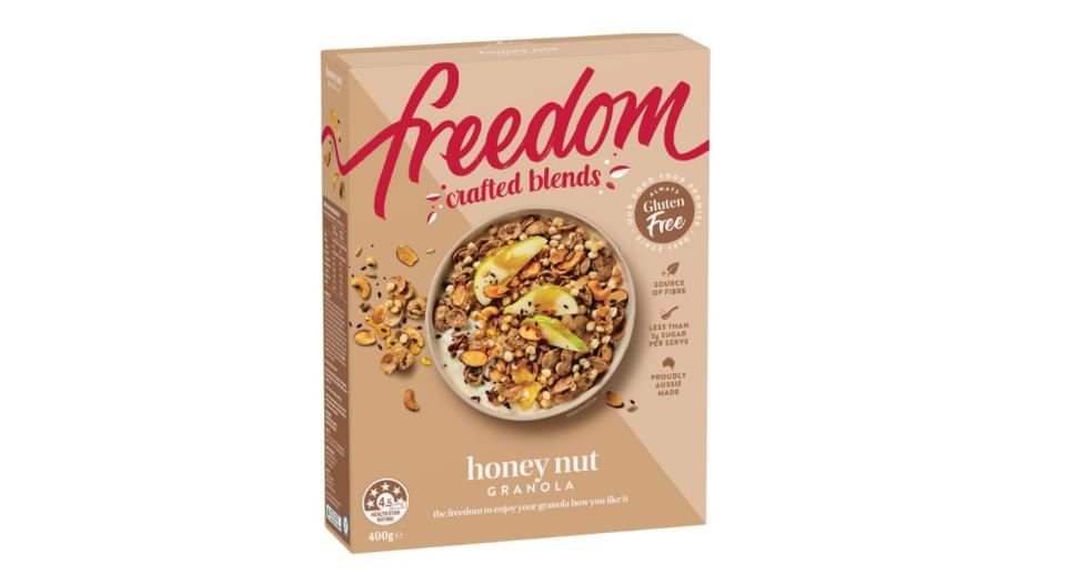 Freedom Crafted Blends Honey Nut Granola