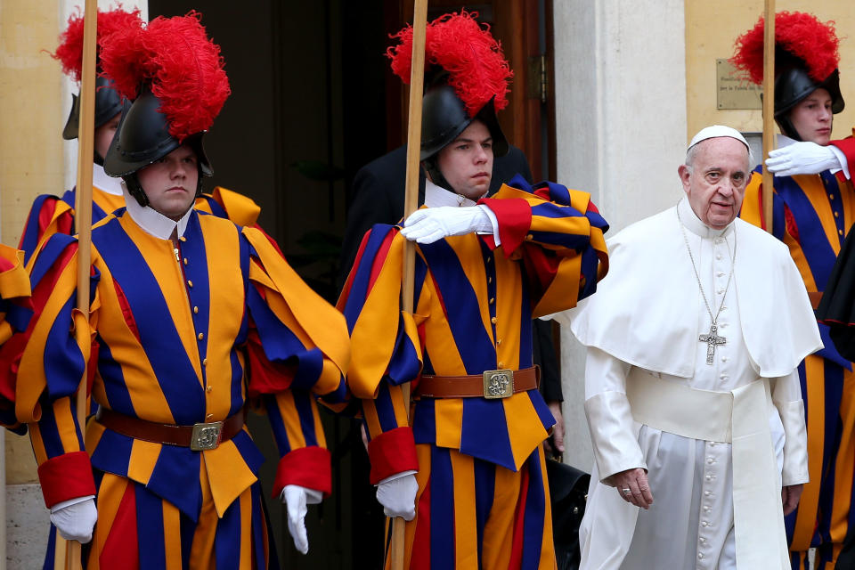 The Prince Of Wales And Duchess Of Cornwall Visit Vatican City