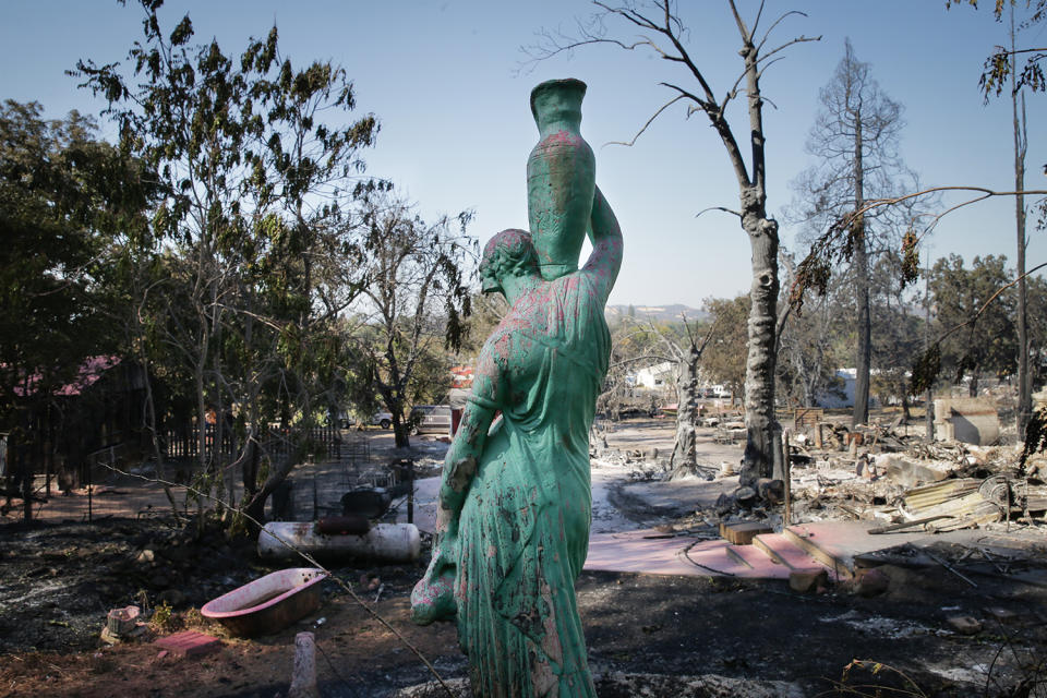 Wildfires force evacuations in Northern California