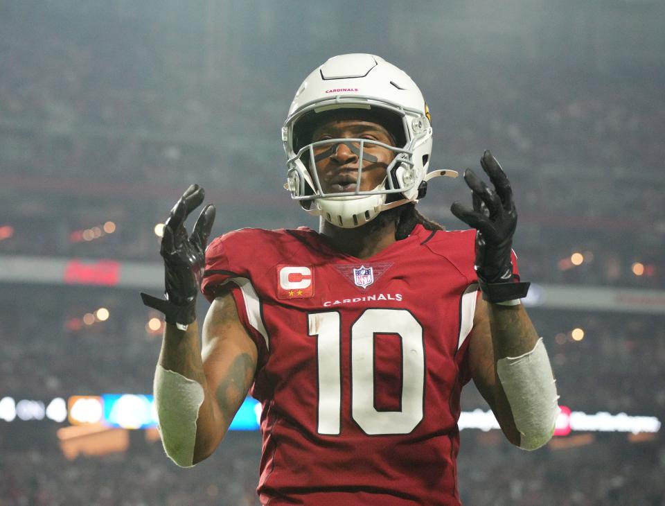 One site is not very high on the Arizona Cardinals' receiving corps for the 2022 NFL season, ranking it No. 16 in the NFL. DeAndre Hopkins' 6-game suspension for the start of the season had to play a part in it.