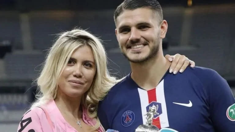 Wanda Nara, representante de su marido, Mauro Icardi, jugador del PSG