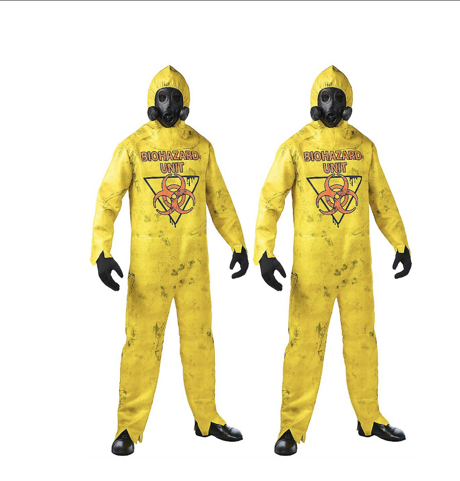 Hazmat Suits Halloween Costume