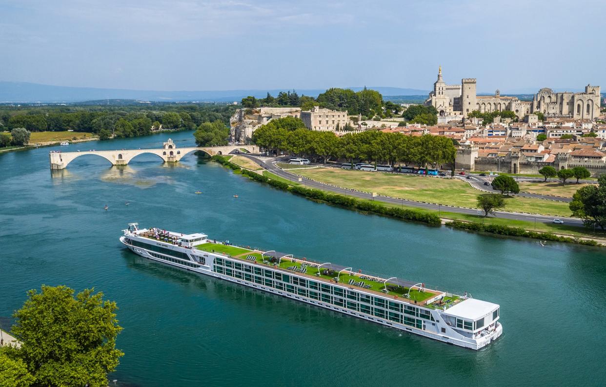 Enjoy Avignon's sights then retreat to the salt therapy lounge on Scenic Sapphire