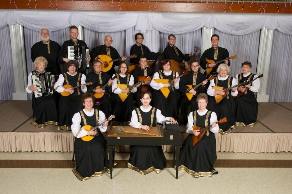 The St. Nicholas Balalaika Orchestra will perform at 2 p.m. Sunday at St. Paul Episcopal Church, 425 Cleveland Ave. SW, Canton.