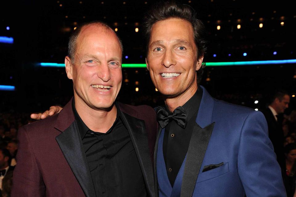 Frank Micelotta/Invision for the Television Academy/AP Woody Harrelson and Matthew McConaughey