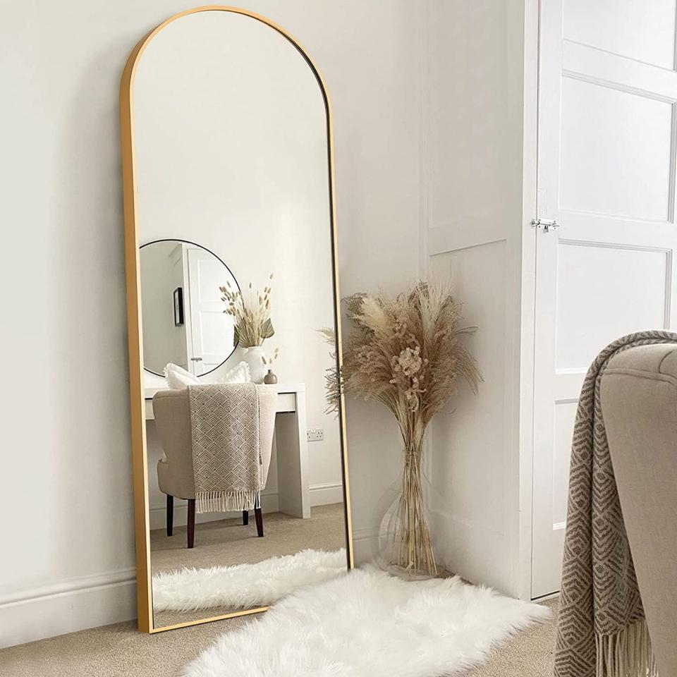 5) Arched Full Length Mirror