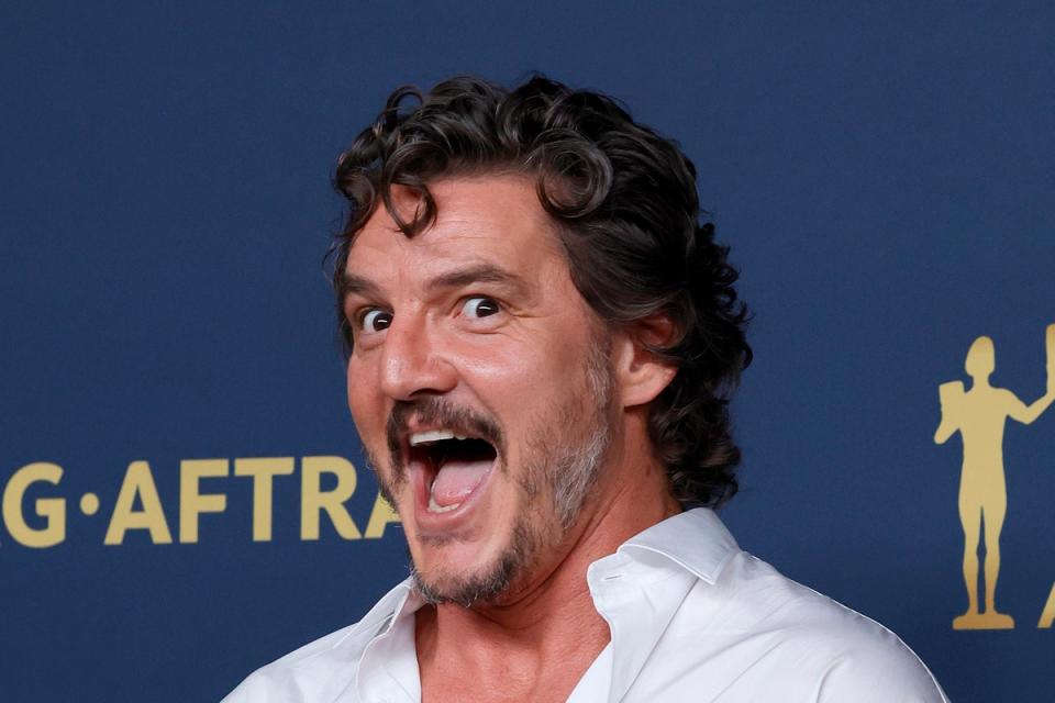 Pedro Pascal aux Sag Awards 2024 (Getty Images)