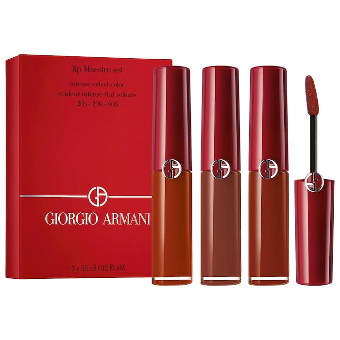 Armani Beauty Lip Maestro Midi Set [Photo via Sephora]