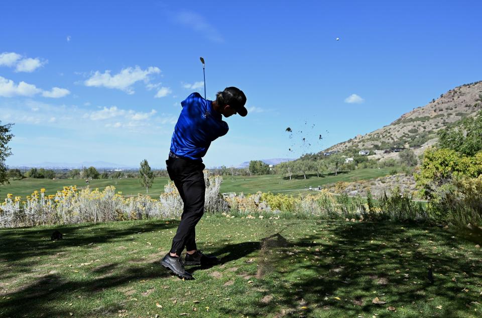 6A Golf at Old Mill Golf Course in Holladay on Tuesday, Oct. 10, 2023. | Scott G Winterton, Deseret News