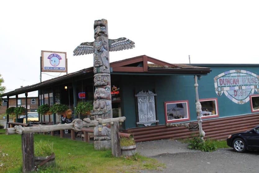 Duncan House Diner in Homer, Alaska