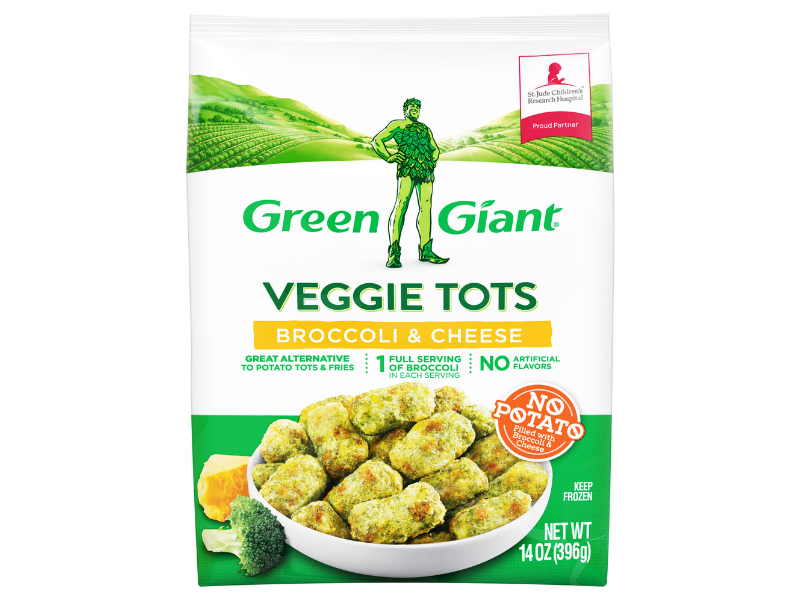 Made from broccoli and cheese instead of potatoes! (Photo: Walmart)